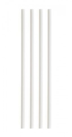 Cannucce cocktail in plastica bianca cm.13 mm.Ø7 pz.1000 