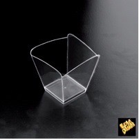 Coppetta onda trasparente cc.95 pz.25