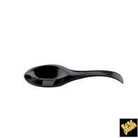 Cucchiaio monodose nero cm.12 cc.10 pz.30