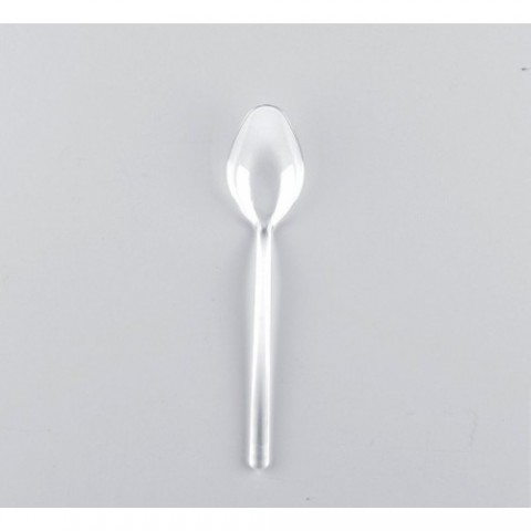 Mini cucchiaino trasparente cm.10 pz.50