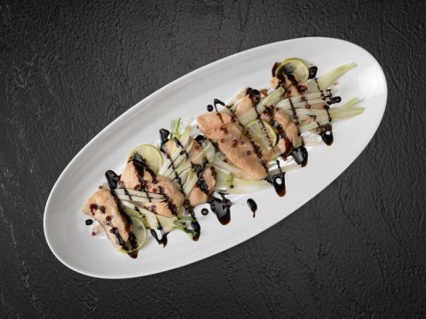 VASSOIO OVALE MELAMINA 49X23