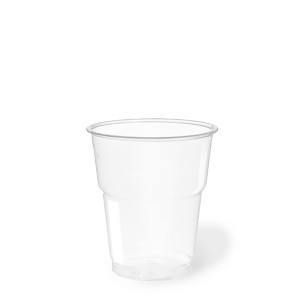 BICCHIERE IN PLA BIODEGRADABILE 250ML PZ.50