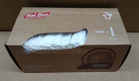 STUZZICADENTI INCARTATI SINGOLARMENTE PZ.1000