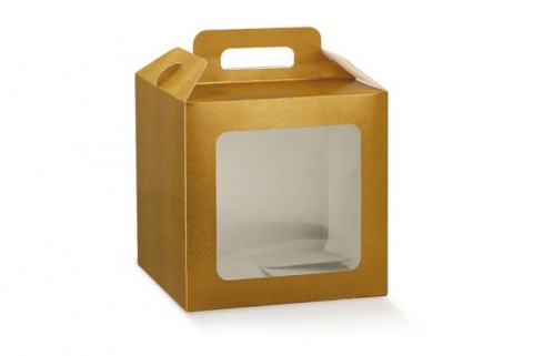 VALIGETTA PER PANETTONE DA KG.1 ORO