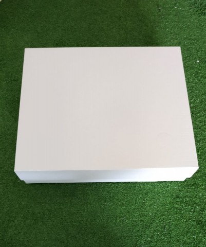 SCATOLA PLASTIFICATA BIANCA 33X28 H.8 PZ.25