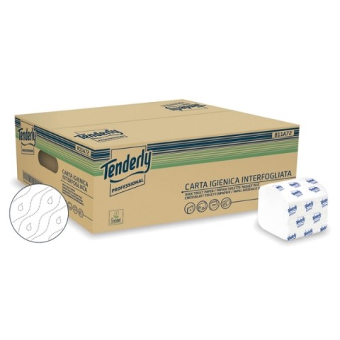 CARTA IGIENICA BIANCA INTERCALATA 40CF X PZ.210