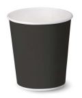 BICCHIERE PER BEVANDE CALDE IN CARTONCINO NERO 6OZ-215ML PZ.1000