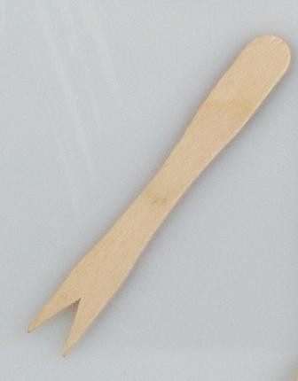 FORCHETTINA 2 PUNTE IN LEGNO PZ.1000