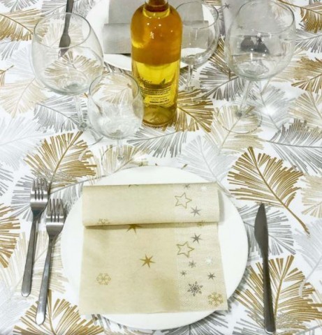 COPRIMACCHIA CARTA A SECCO FELCE ORO 100X100 PZ.25