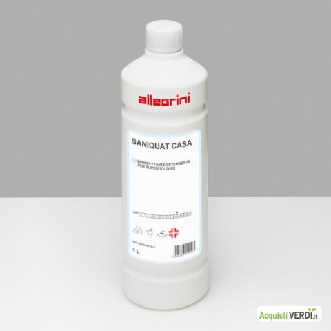 SANIQUAT DETERGENTE DISINFETTANTE PAVIMENTI 1lt
