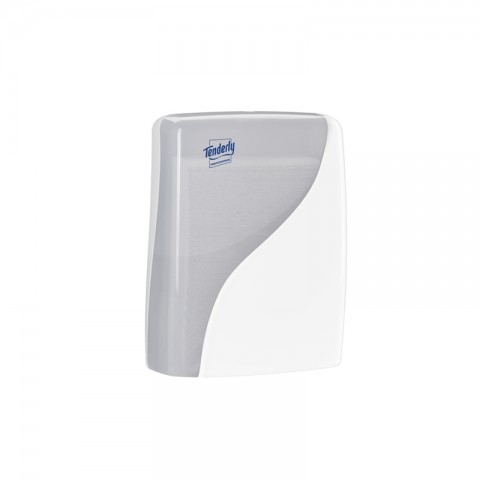 DISPENSER PER ASCIUGAMANI INTERCALATO BIANCO