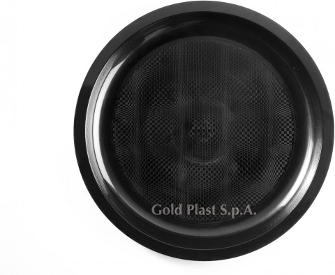 Piatto nero tondo grande riciclabile Ø.29 pz.25