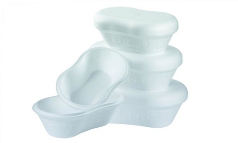 Vaschetta gelato Easygel in polistirolo bianco gr.500 pz.60