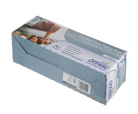 Sacchi à poche tasca antiscivolo trasparenti misura L pz.100